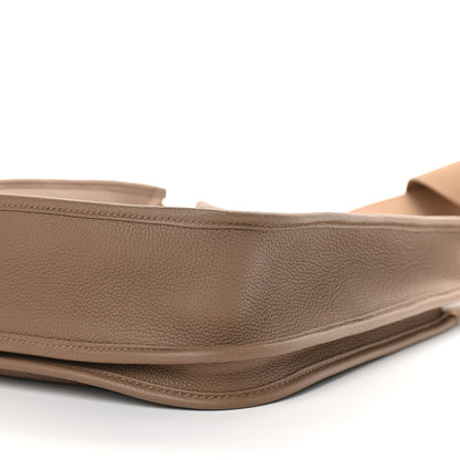 Hermes Taurillon Clemence Evelyne III PM Beige De Weimar 9 of 9