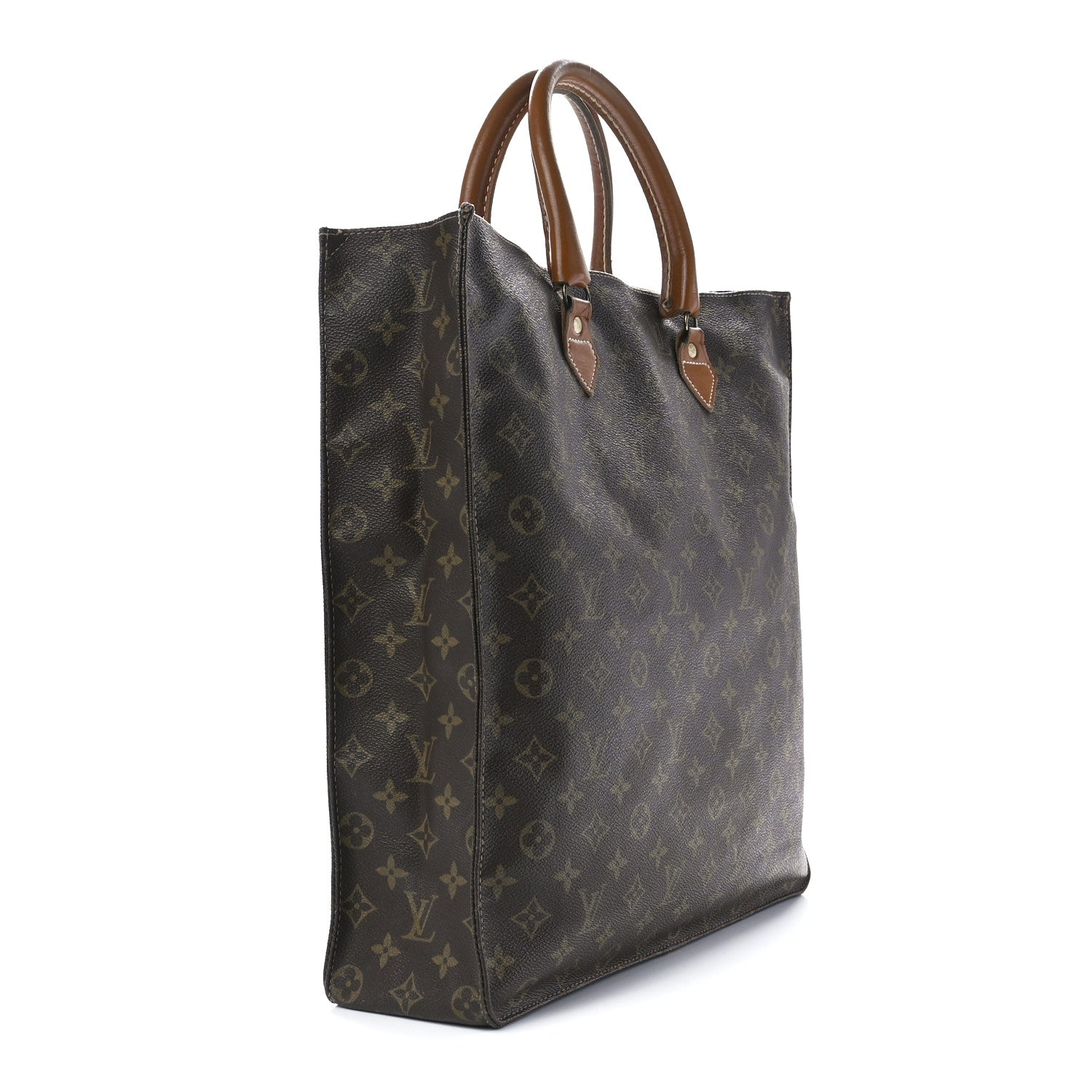 Louis Vuitton Monogram French Company Sac Plat 3 of 12