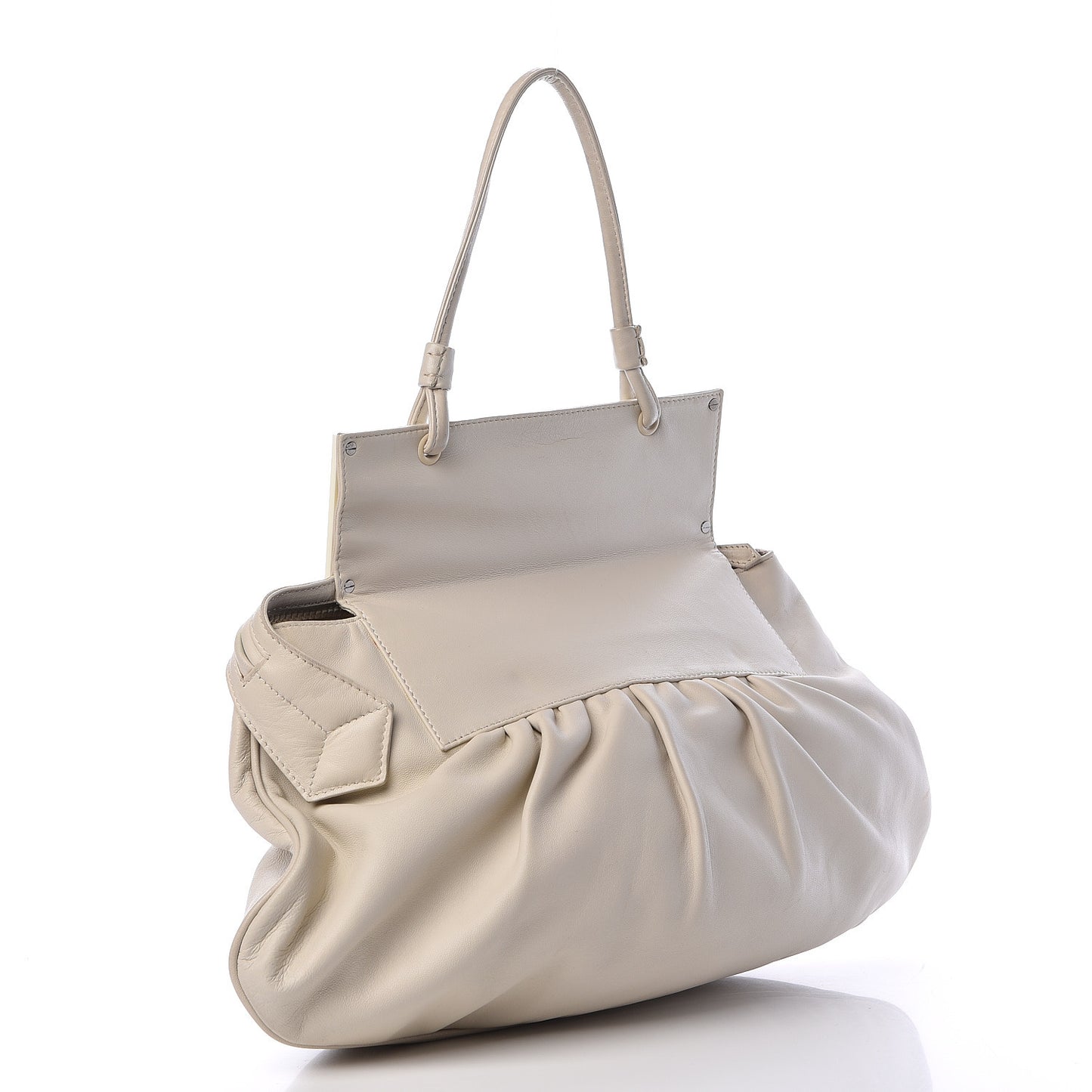 Lambskin To You Convertible Clutch Latte