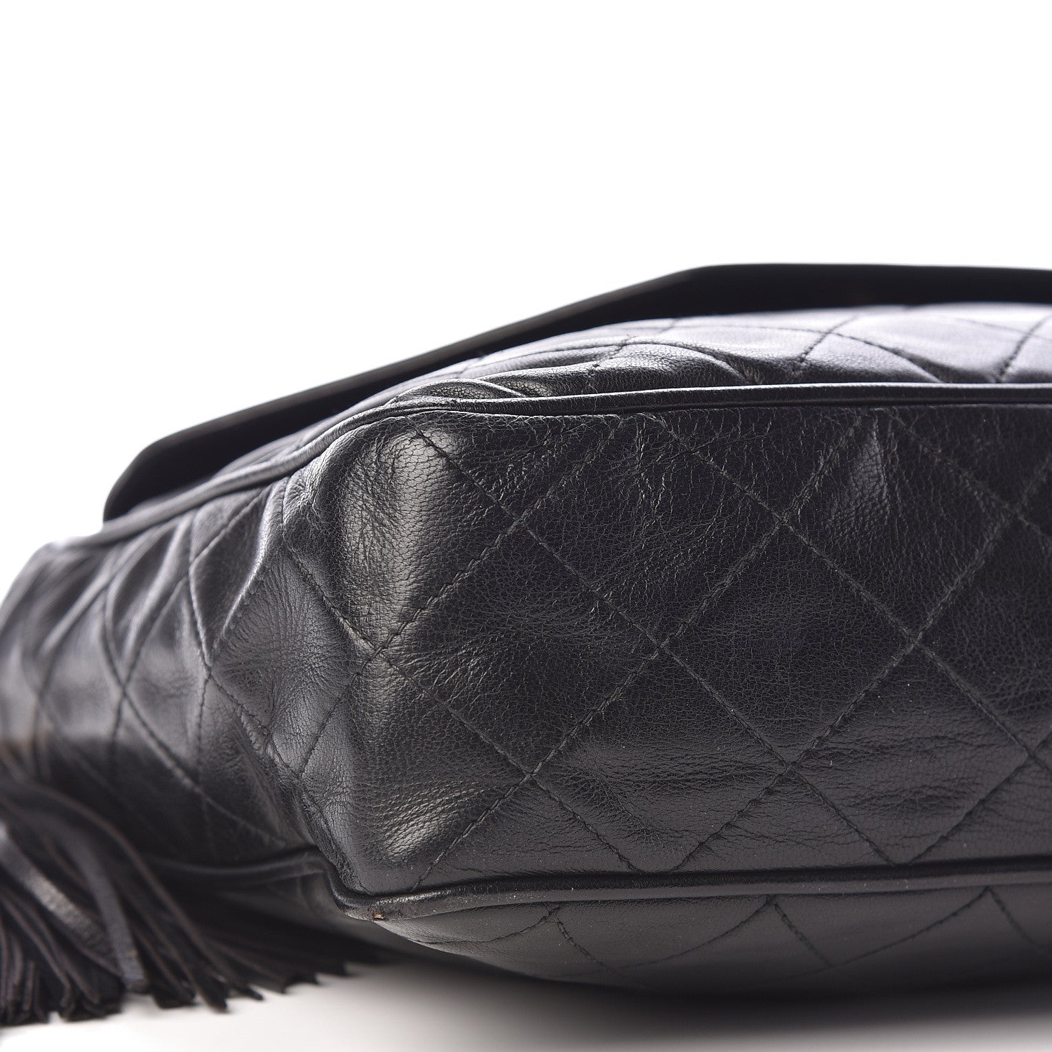 Chanel Lambskin Quilted Tassel Camera Case Black 9 of 10