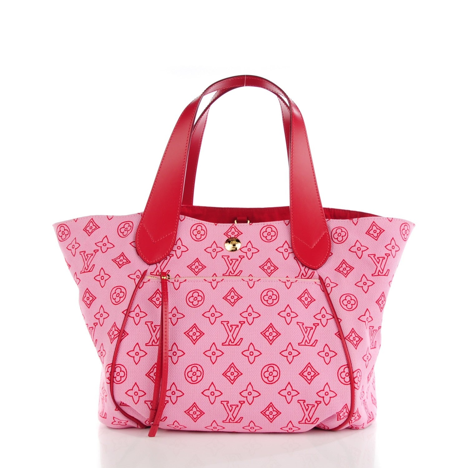 Louis Vuitton Canvas Cabas Ipanema PM Pink 3 of 8