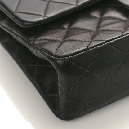 Chanel Lambskin Quilted Small Double Flap Black 8 of 11