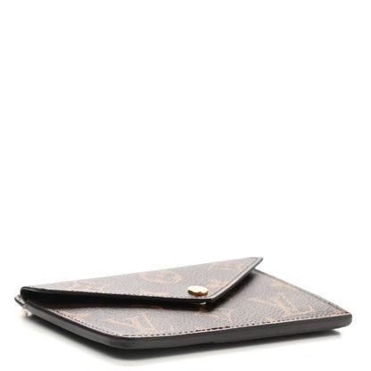 Louis Vuitton Monogram Recto Verso Card Holder Black 4 of 9