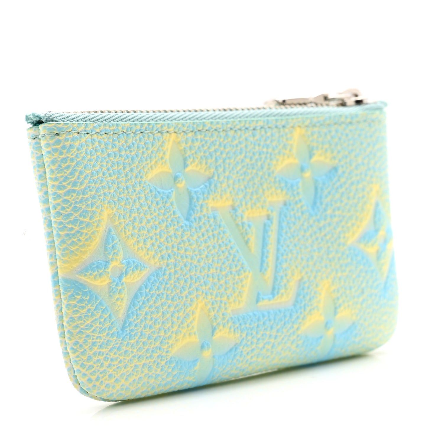 Empreinte Monogram Summer Stardust Key Pouch Water Green