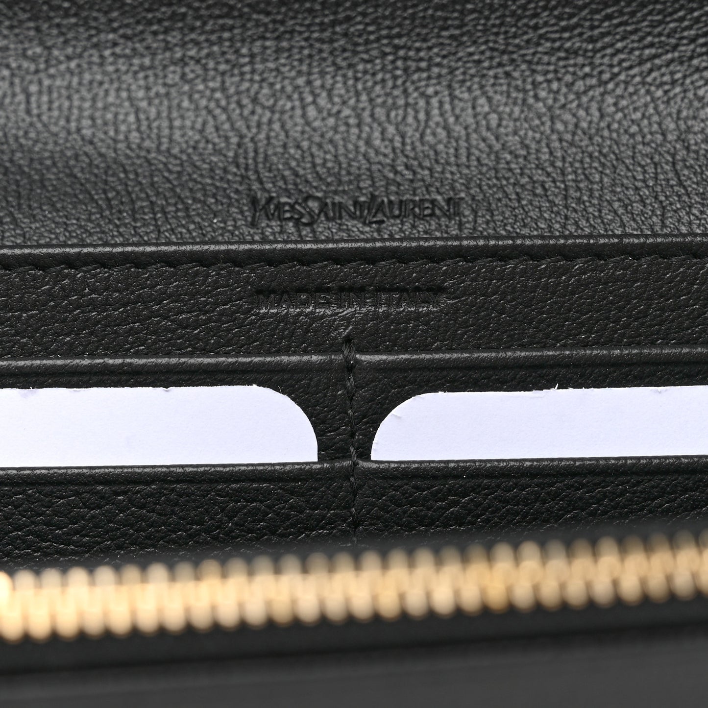 Chevre Belle De Jour Flap Wallet Black