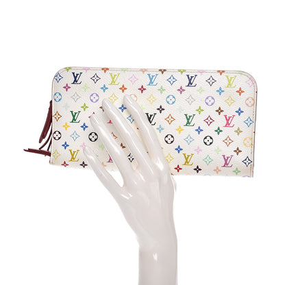 Louis Vuitton Monogram Multicolor Insolite Wallet White Eglantine 2 of 9