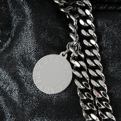 Stella McCartney Shaggy Deer Big Falabella Tote Black 8 of 11