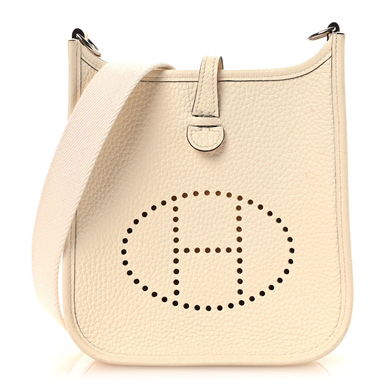 Hermes Taurillon Clemence Amazone Evelyne TPM Nata 1 of 13