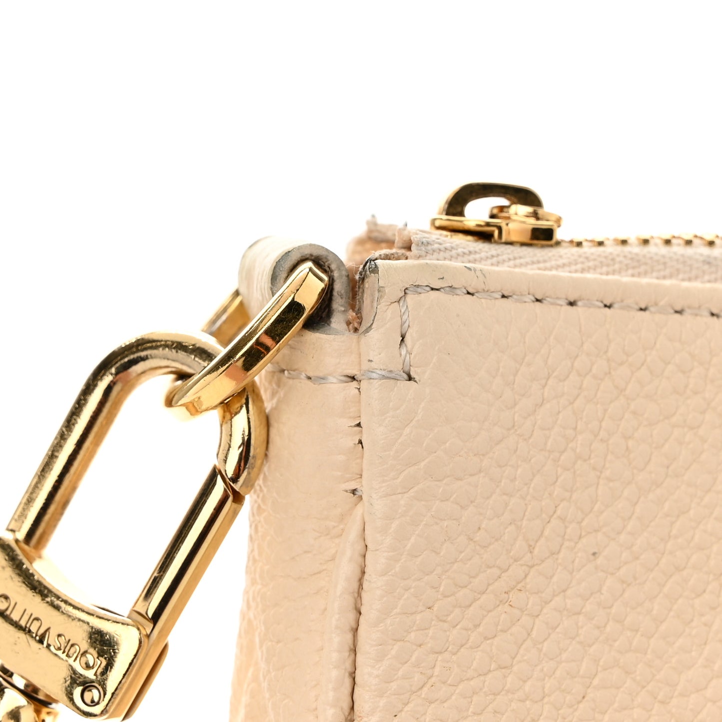 Empreinte Monogram Giant Multi Pochette Accessories Large Pochette Cream