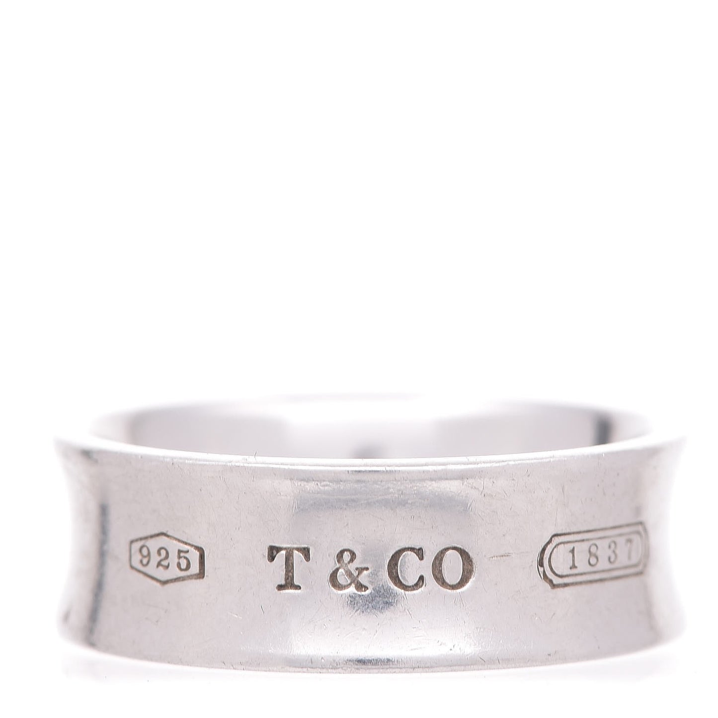 Sterling Silver 1837 Band Ring 54 7