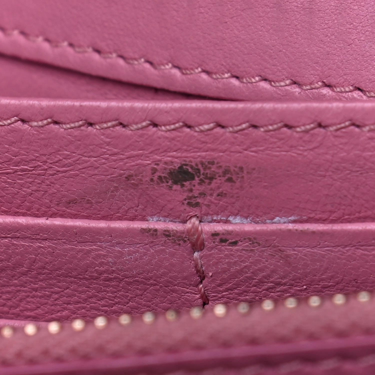 Prada Saffiano Soft Calf Bandoliera Chain Crossbody Bag Petalo 8 of 9