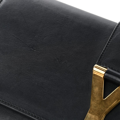 Saint Laurent Calfskin Classic Y Ligne Clutch Black 7 of 7