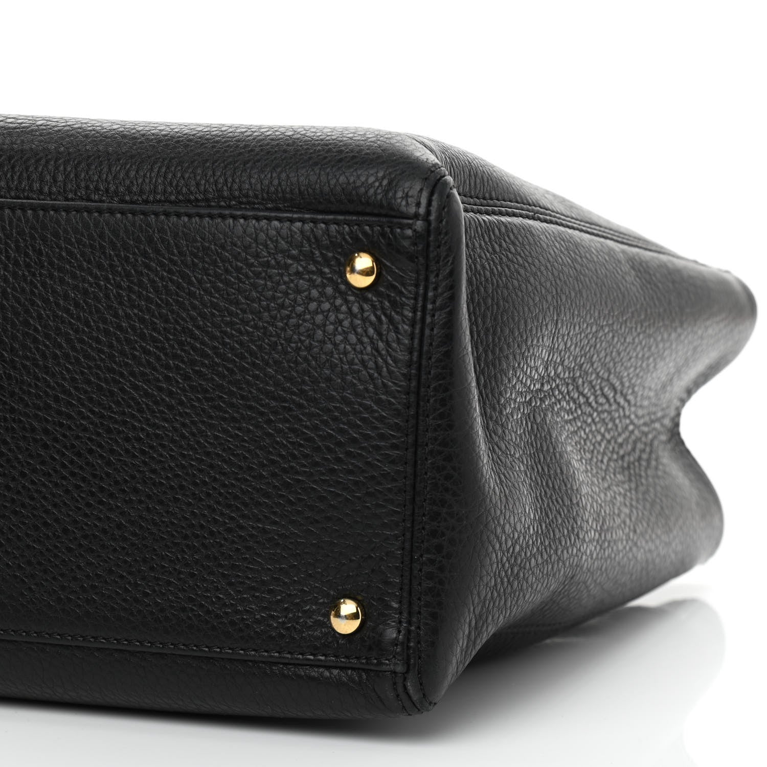 Chanel Calfskin Cerf Executive Shopper Tote Black 13 of 17