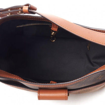 Louis Vuitton Reverse Monogram Dauphine Hobo MM 7 of 9