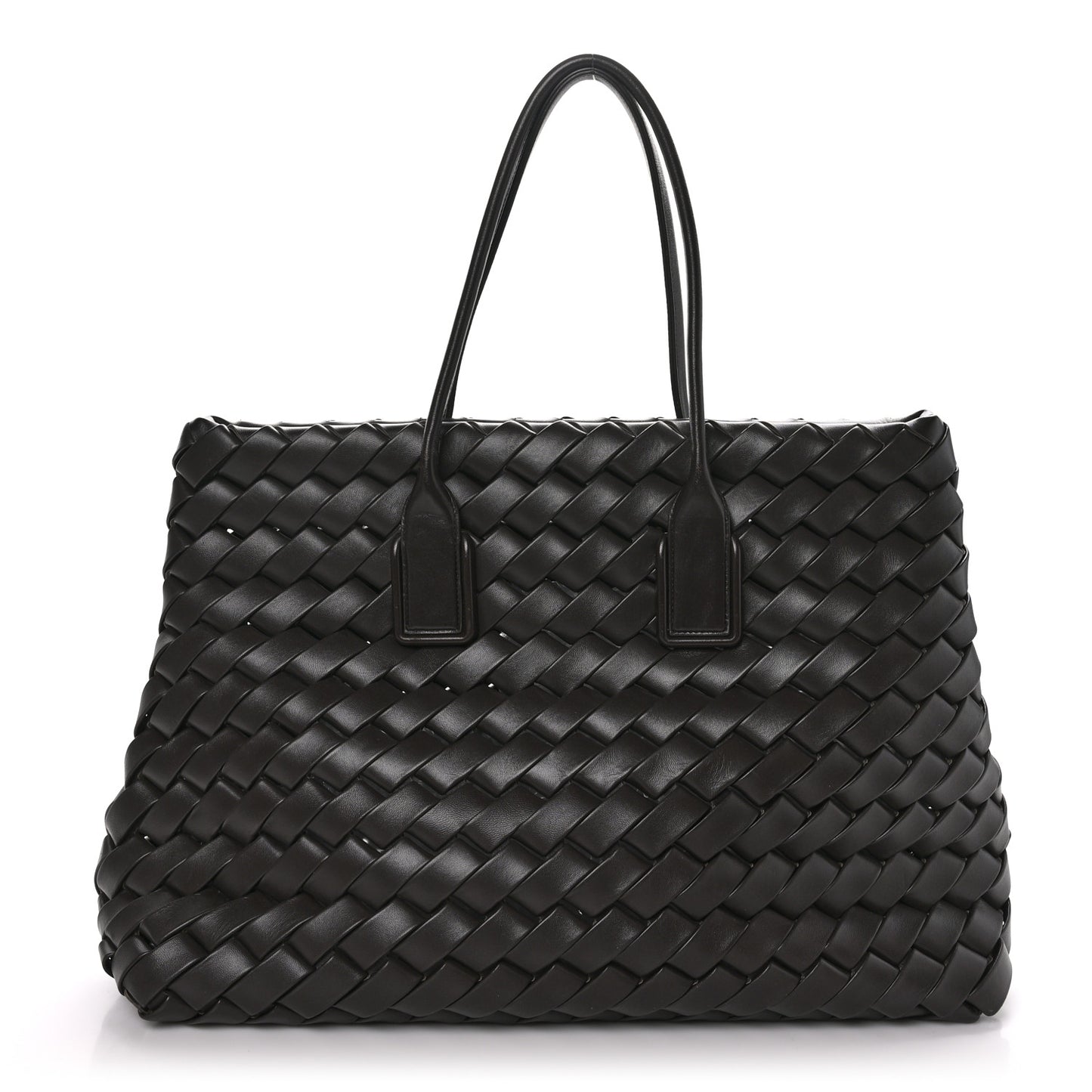 Nappa Intrecciato Tote Black