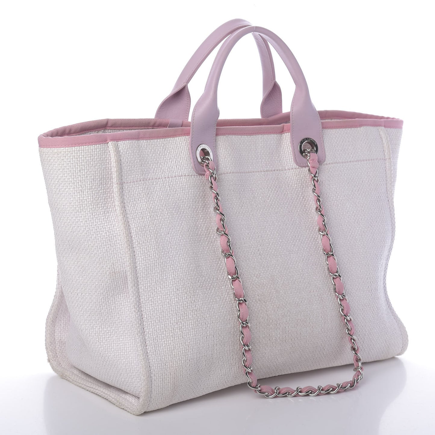 Canvas Medium Deauville Tote Pink
