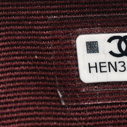 Chanel Caviar Quilted CC Zip Compact Trifold Wallet Black 9 of 12