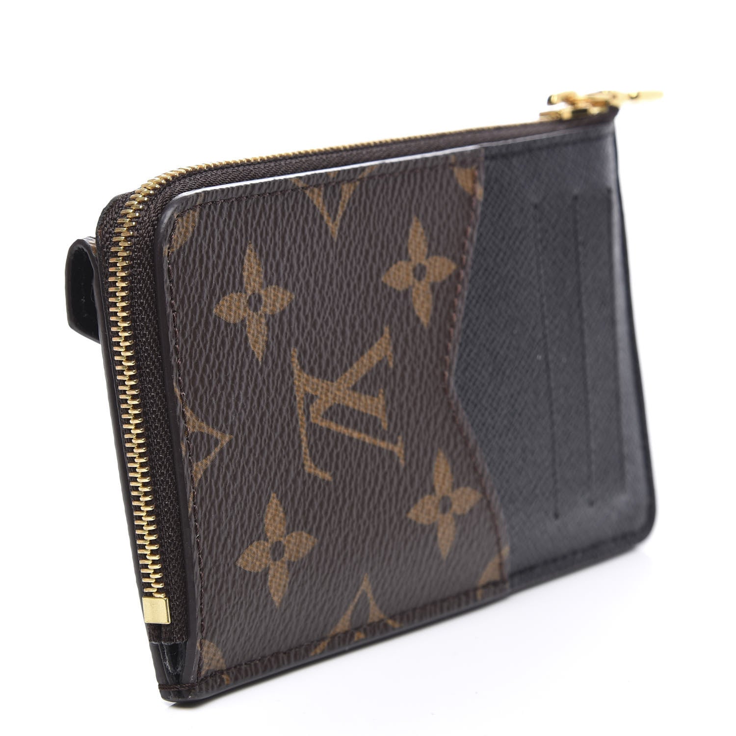 Louis Vuitton Monogram Recto Verso Card Holder Black 2 of 6