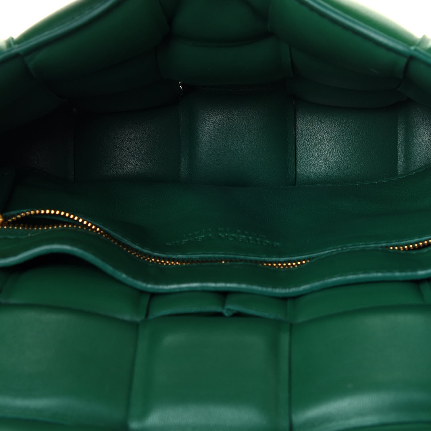 Bottega Veneta Nappa Maxi Intreccio Padded Cassette Crossbody Bag Racing Green 4 of 10