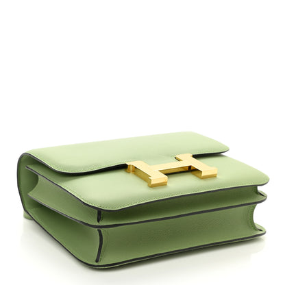 Hermes Evercolor Constance 24 Vert Criquet 4 of 11