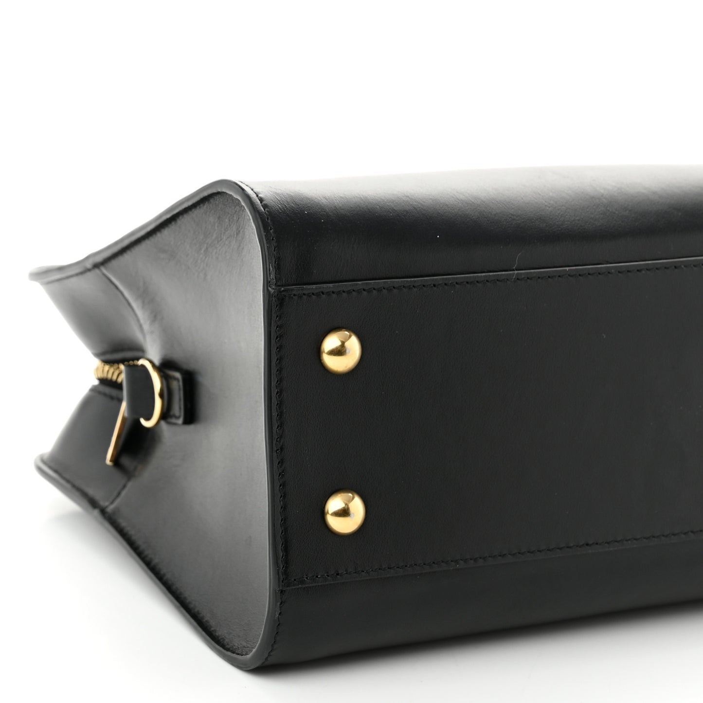 Calfskin Monogram Baby Cabas Black