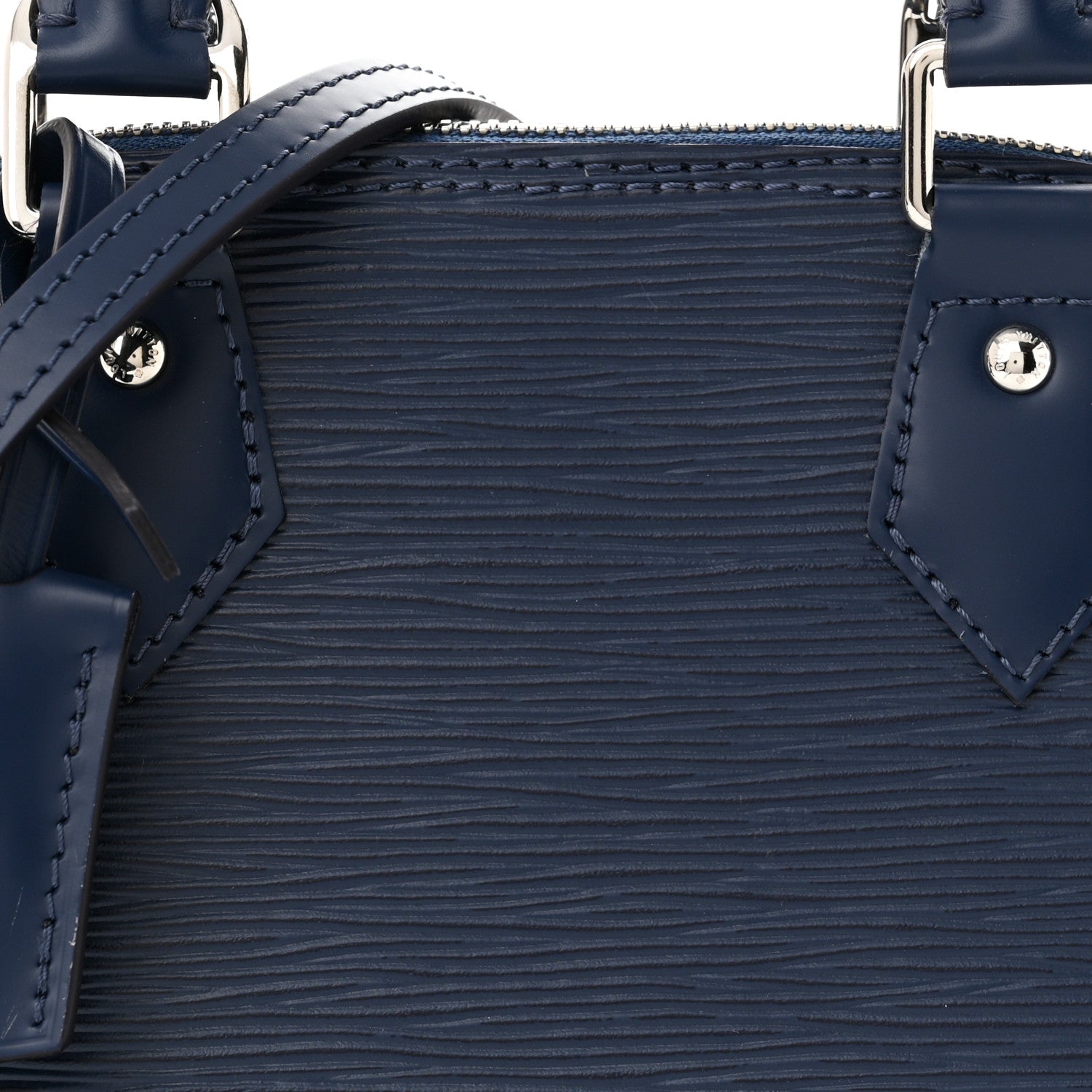 Louis Vuitton Epi Alma BB Indigo 7 of 9