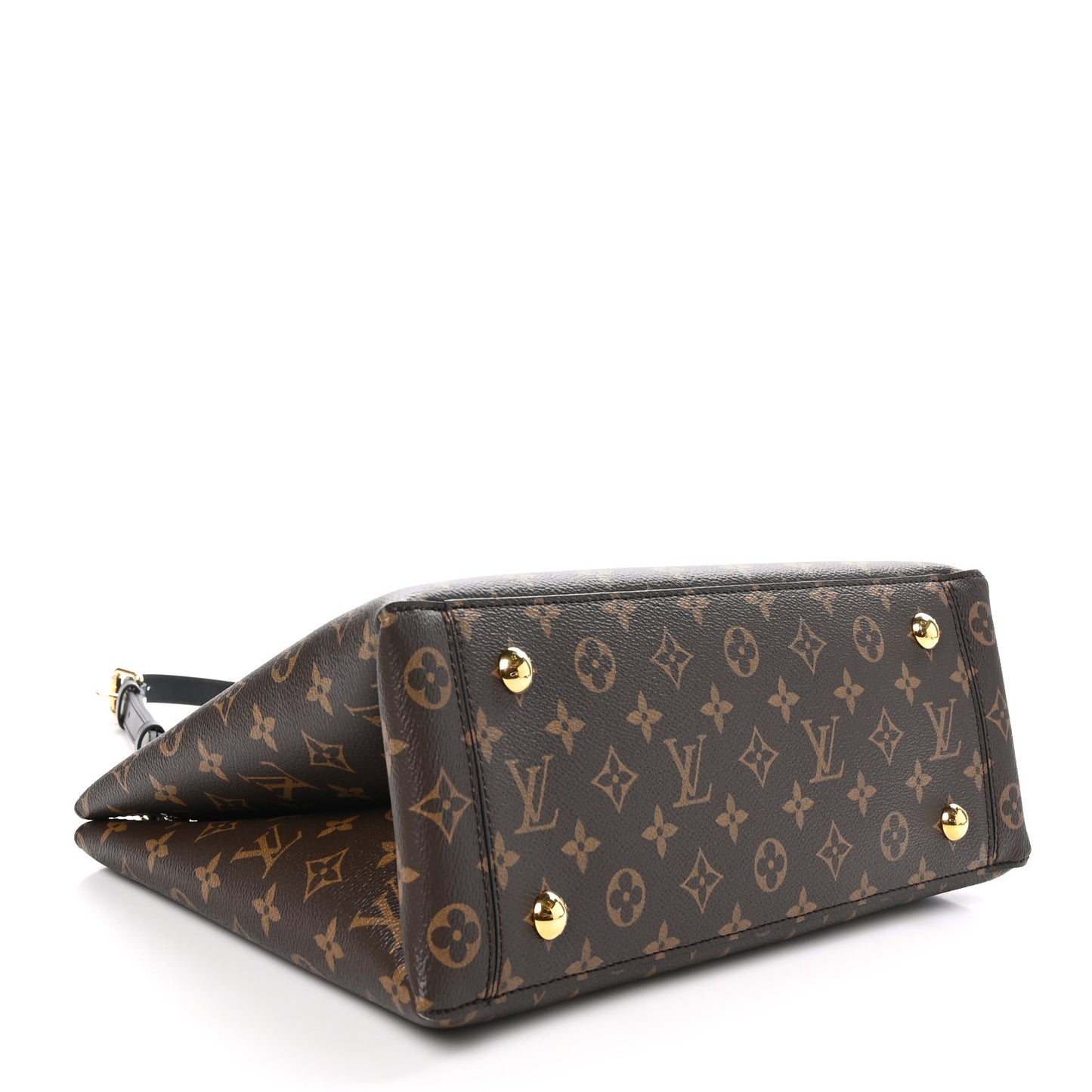 Monogram Flower Tote Black