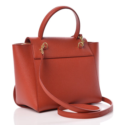 Celine Grained Calfskin Nano Belt Bag Terracotta 3 of 9