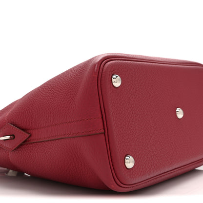 Hermes Taurillon Clemence Bolide 31 Rubis 9 of 10