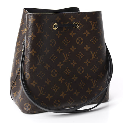 Louis Vuitton Monogram Neonoe MM Black 2 of 11
