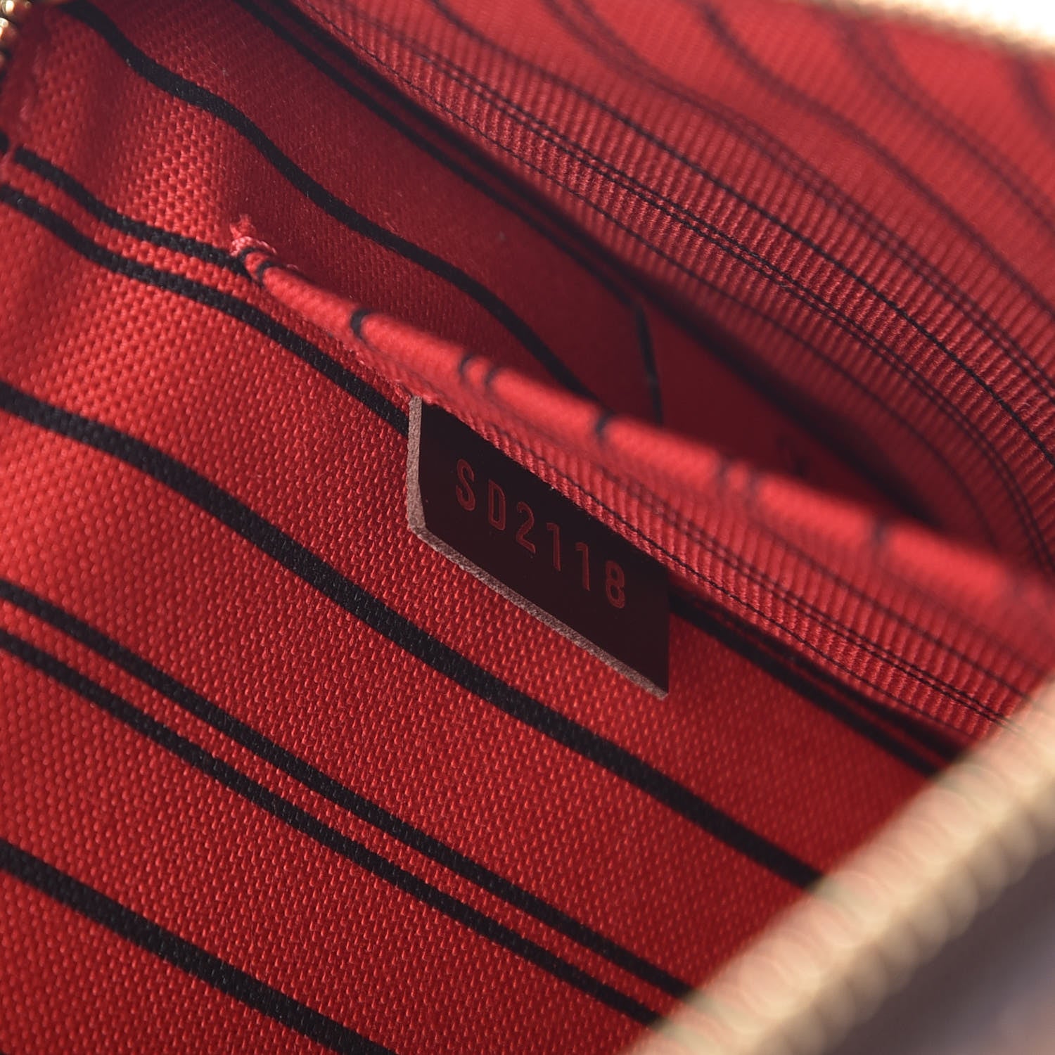 Louis Vuitton Damier Ebene Neverfull MM GM Pochette 7 of 7