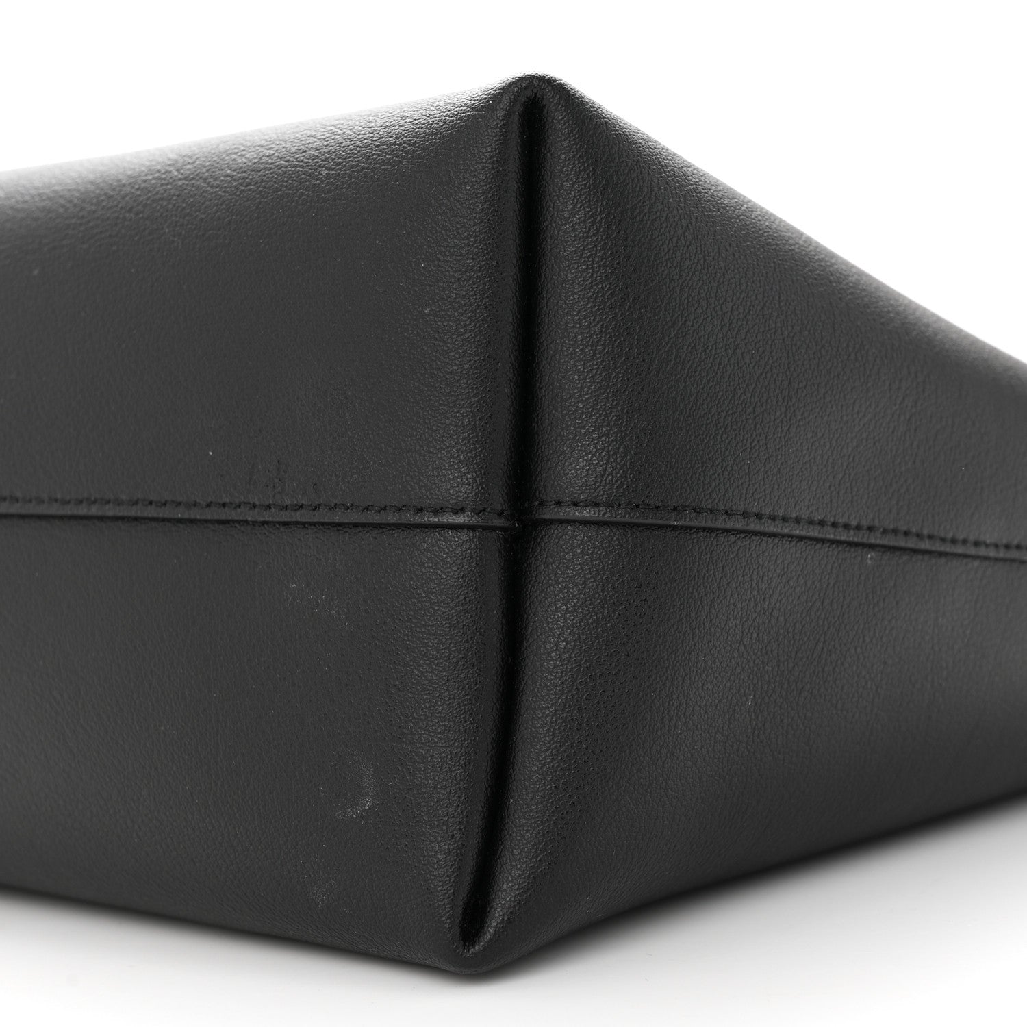 Saint Laurent Calfskin Large Shopping Tote Black 10 of 12