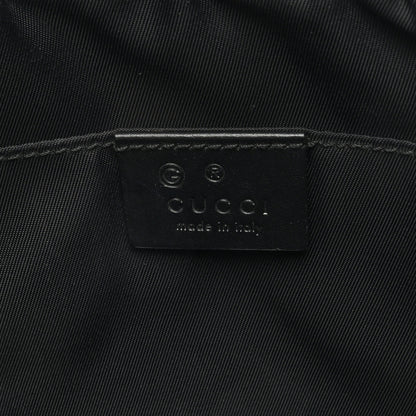 Gucci Canvas Web Slim Belt Bag Black 6 of 10