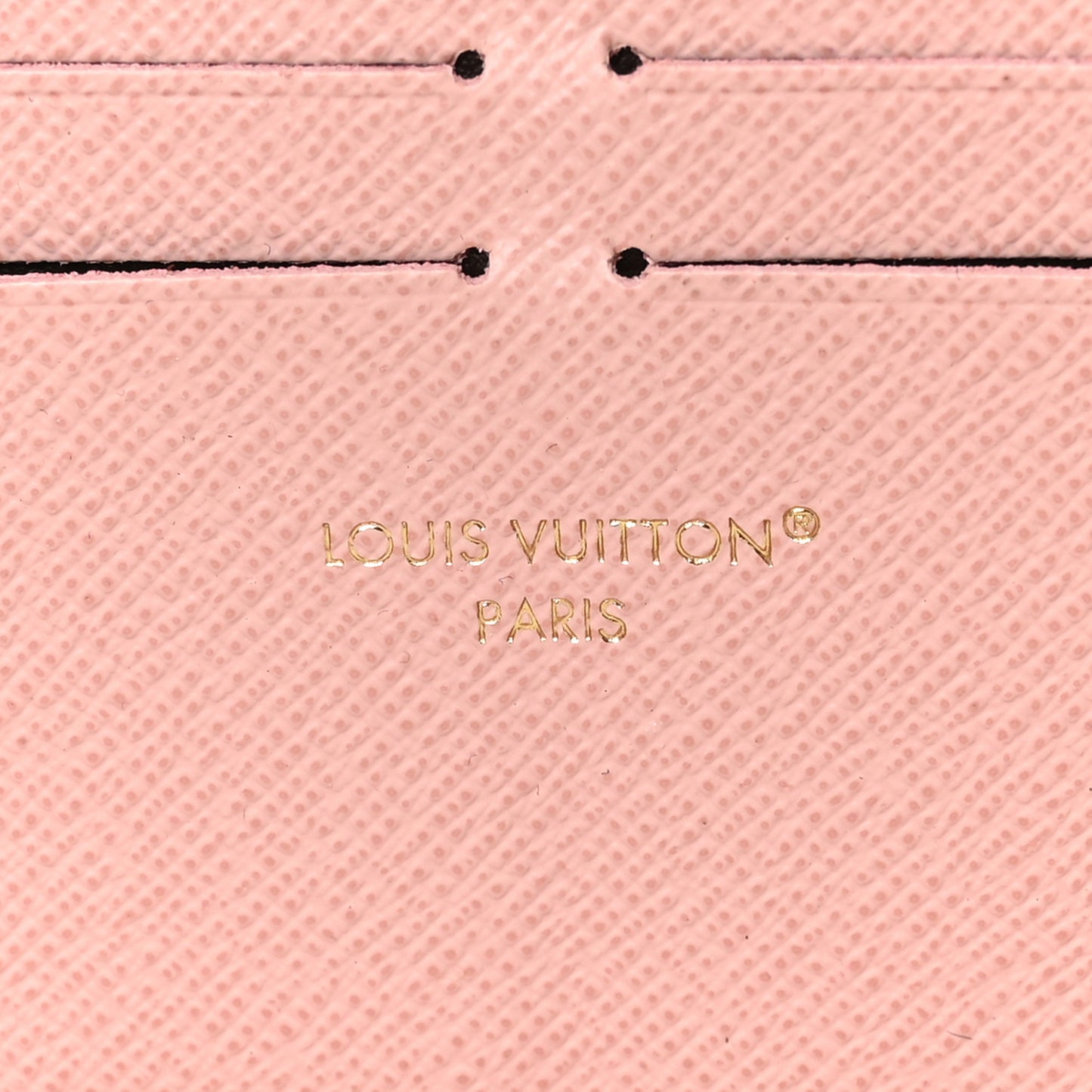 Damier Azur Clemence Wallet Rose Ballerine