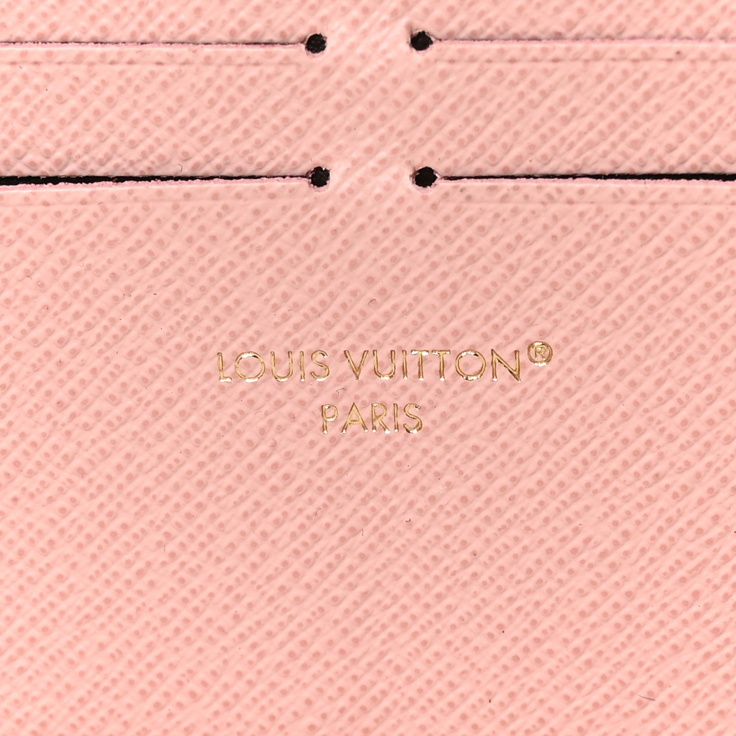 Louis Vuitton Damier Azur Clemence Wallet Rose Ballerine 6 of 7