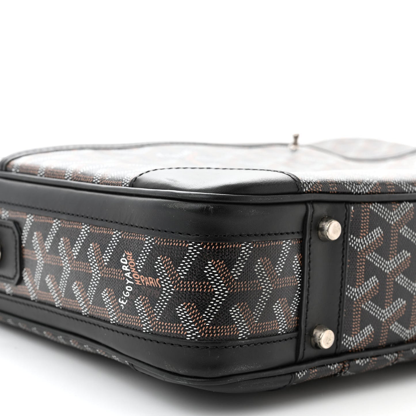 Goyardine Ambassade PM Briefcase Black