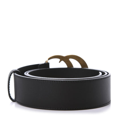 Gucci Calfskin Double G 40mm Belt 90 36 Black 2 of 5