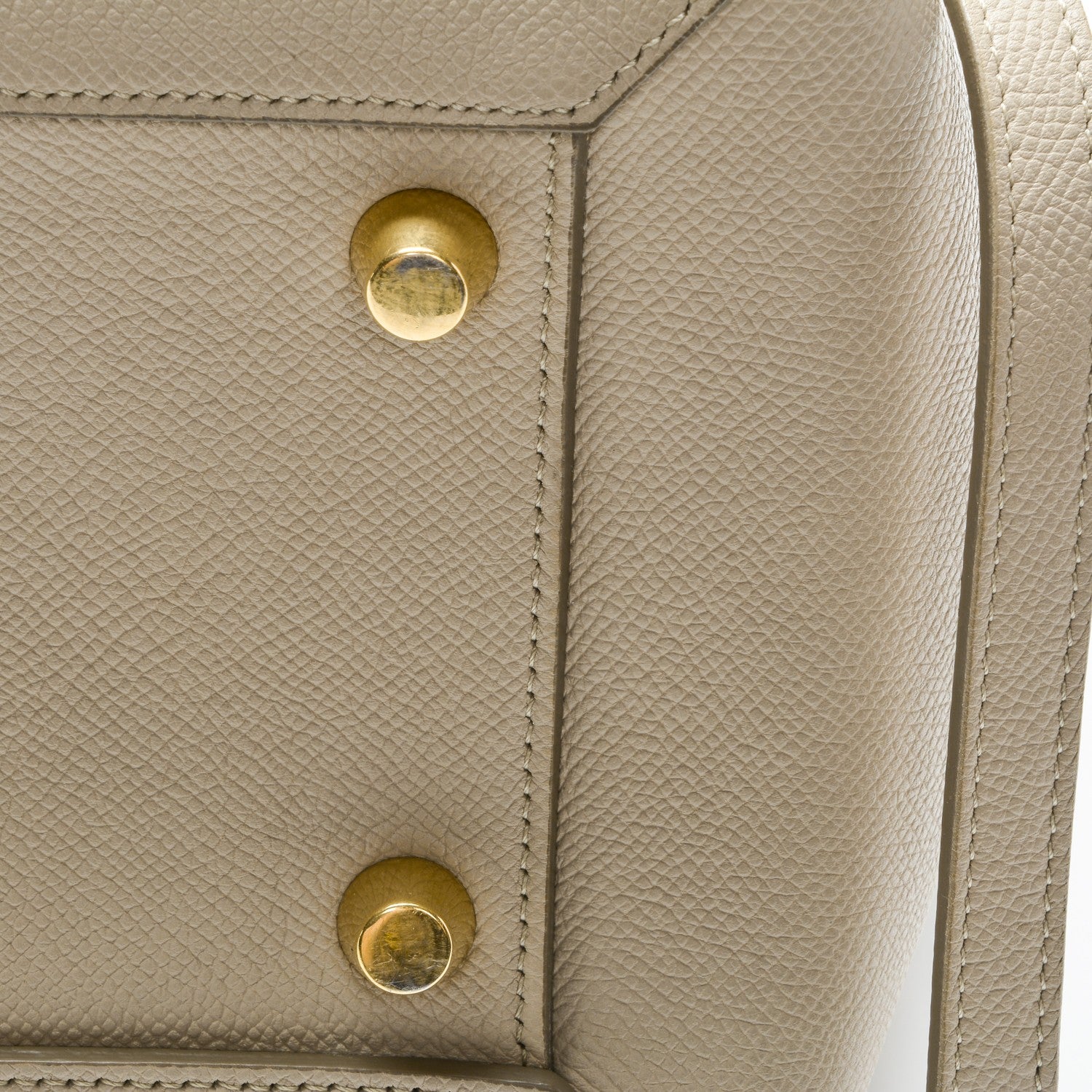 Celine Grained Calfskin Mini Belt Bag Light Taupe 9 of 9