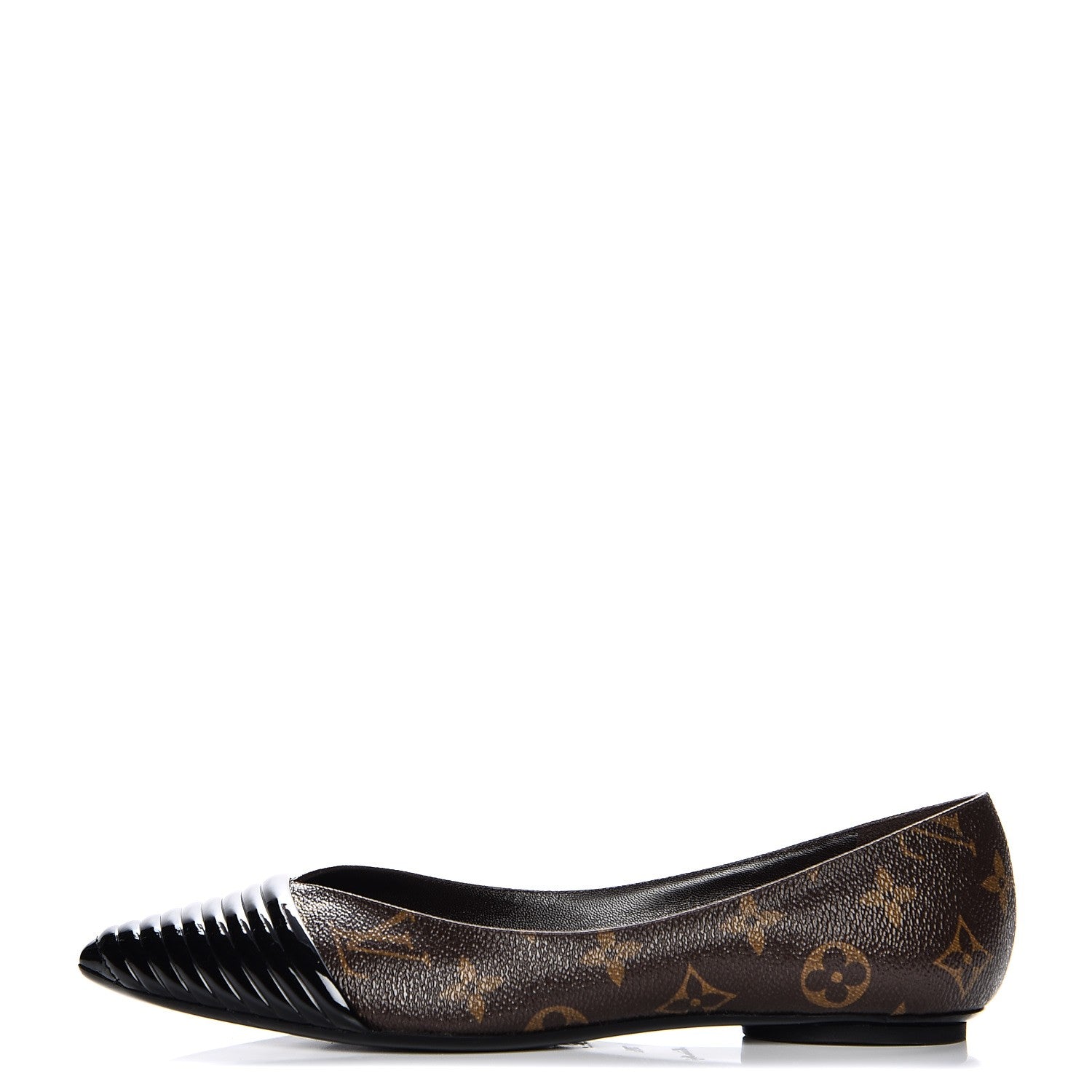 Louis Vuitton Monogram Inspired Ballerina Flats 38.5 1 of 7