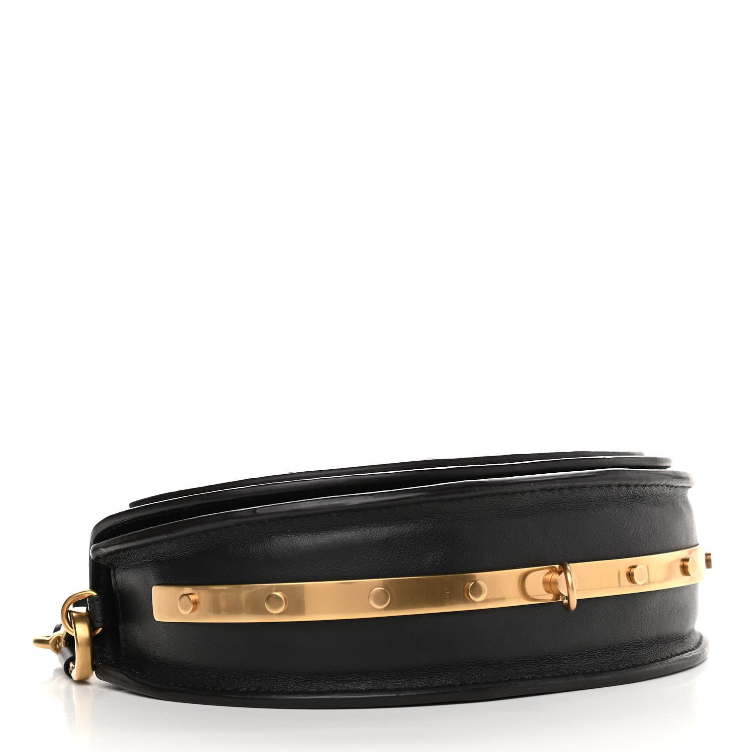 Chloe Calfskin Small Nile Bracelet Minaudiere Bag Black 4 of 12