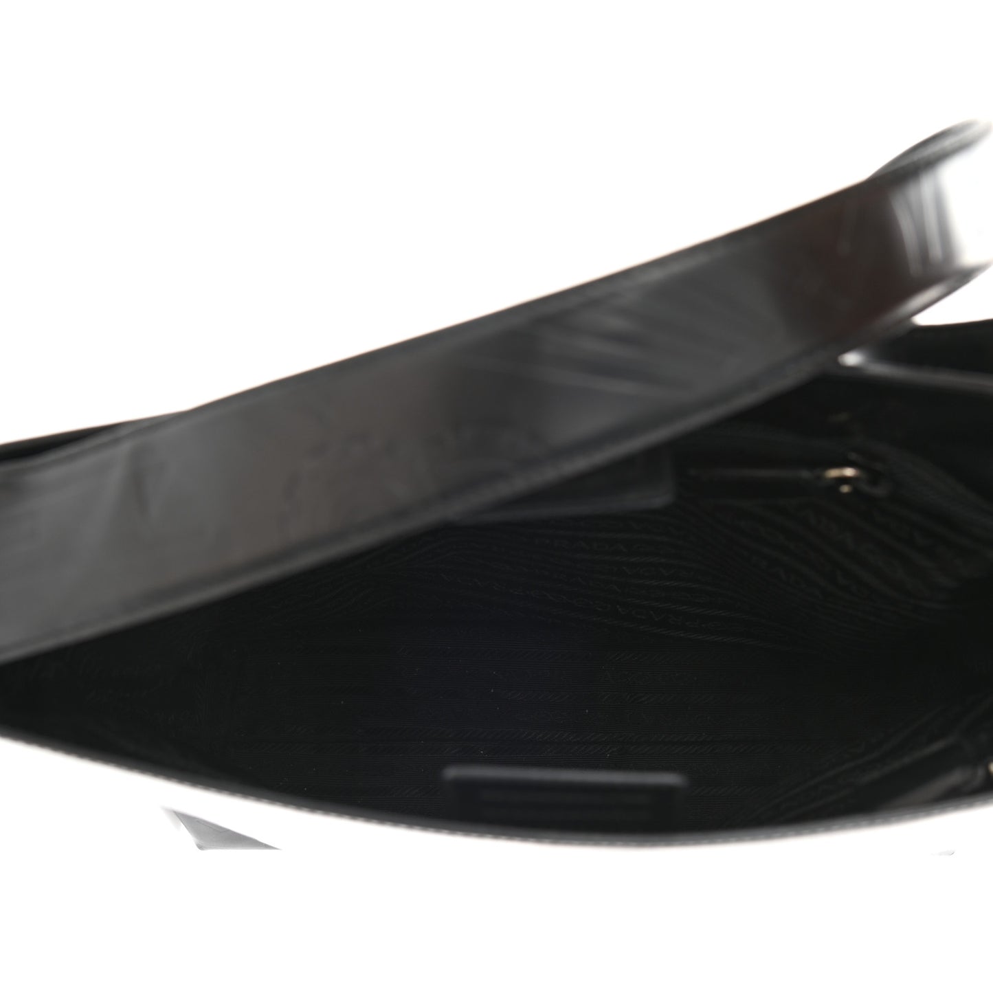 Calfskin Embossed Shoulder Bag Black