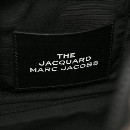Marc Jacobs Cotton Jacquard Monogram Medium The Traveler Tote Bag Beige Multicolor 6 of 14