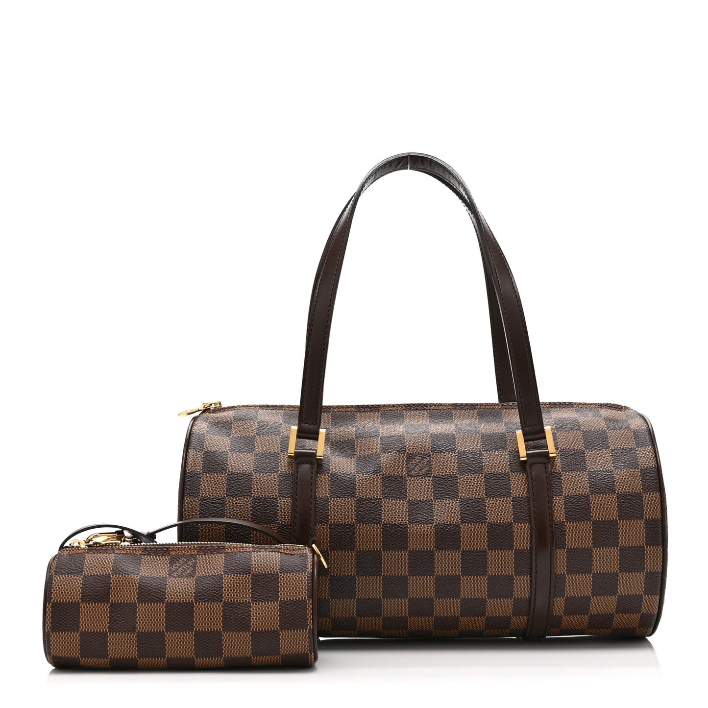 Damier Ebene Papillon 30 With Companion