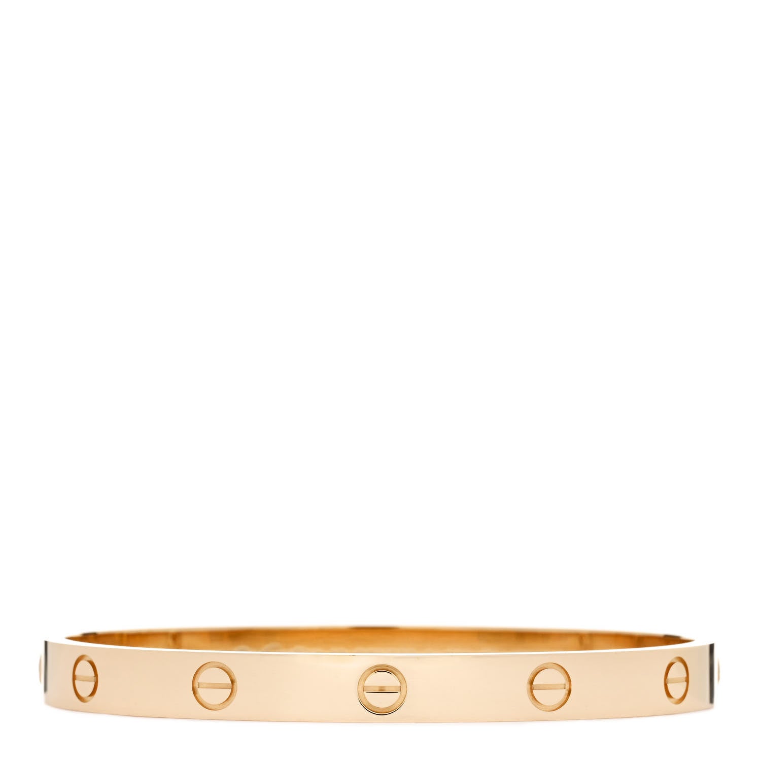 Cartier 18K Yellow Gold LOVE Bracelet 18 1 of 6