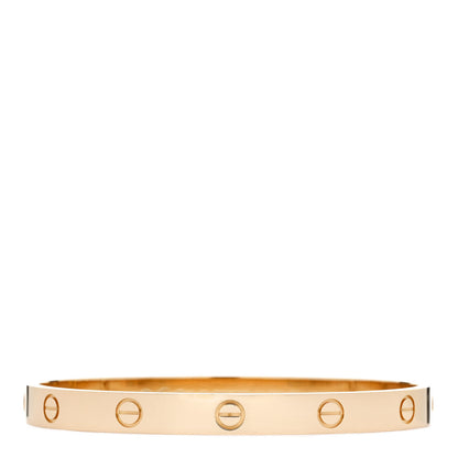 Cartier 18K Yellow Gold LOVE Bracelet 18 1 of 6
