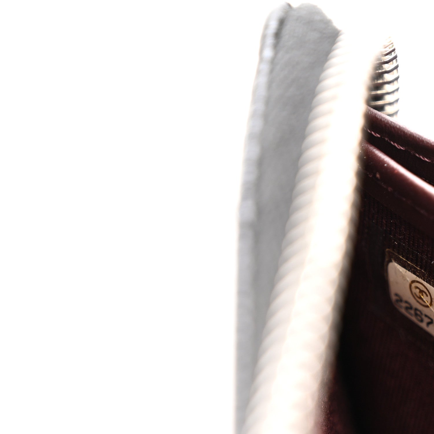 Chanel Caviar Quilted Large Gusset Zip Around Wallet Black 8 of 10