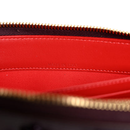 Christian Louboutin Calfskin Loubinthesky Panettone Wallet Purple 7 of 9