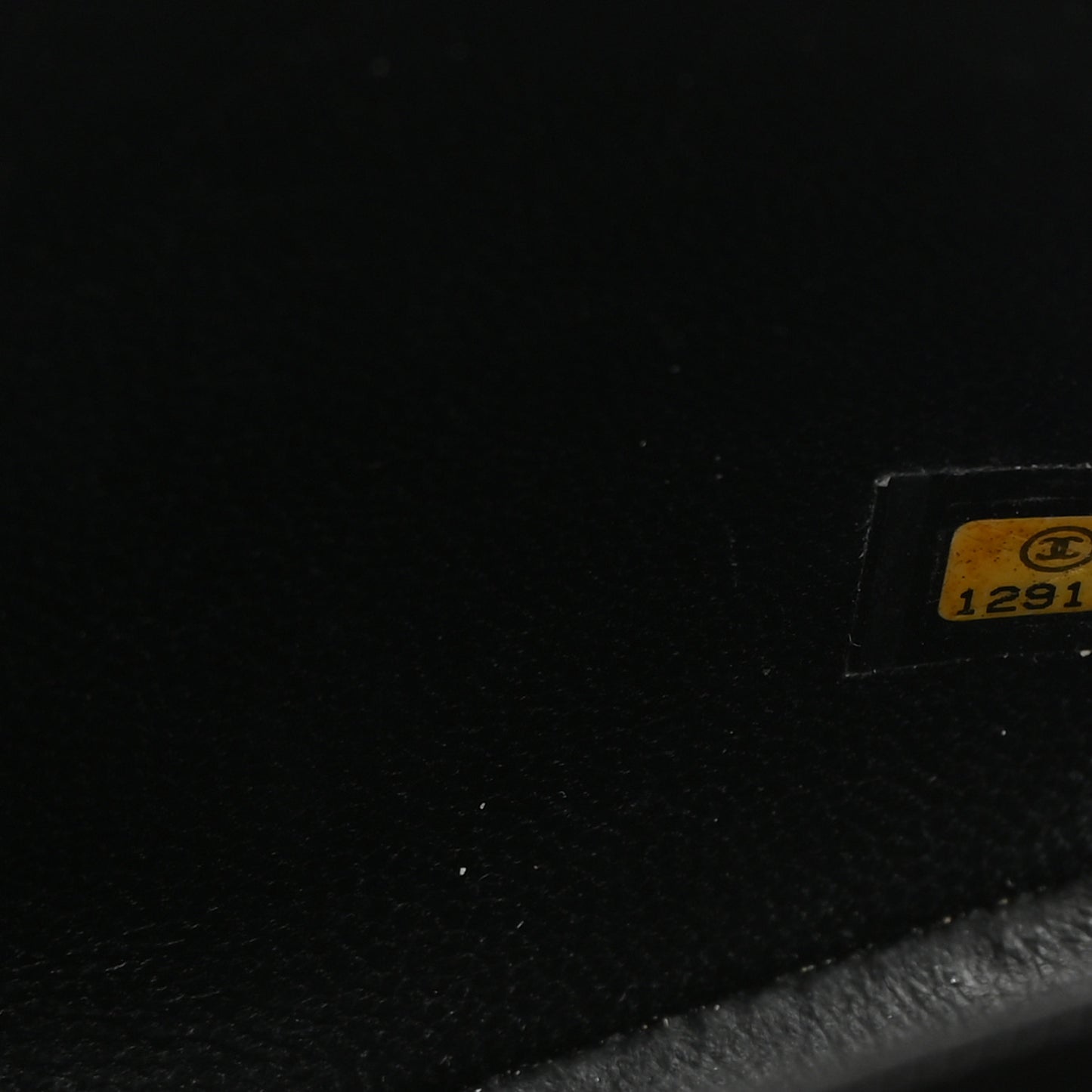 Caviar Quilted Mini Square Flap Black