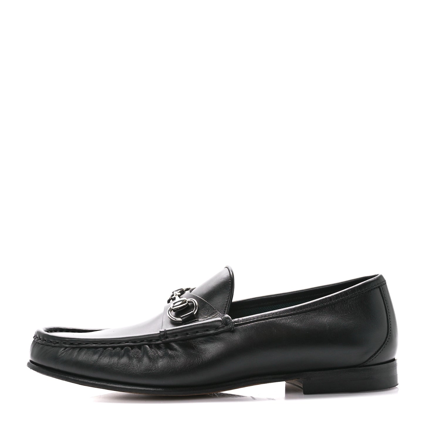 Lebonne Calfskin Mens Horsebit Loafers With Cover 8.5 Black