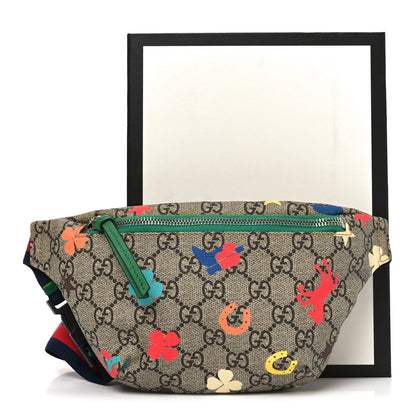Gucci GG Supreme Monogram Ranch Childrens Belt Bag Multicolor 11 of 11